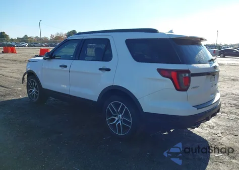 2019 Ford Explorer Sport z USA, uszkodzony, nr VIN 1FM5K8GT5KGA97264